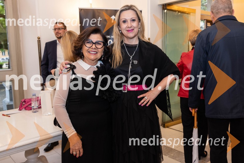  Vera  Mihatović, nekdanja finančnica, ACH;  Klaudija Javornik, Združenje managerManagerski večer v SNG Maribor