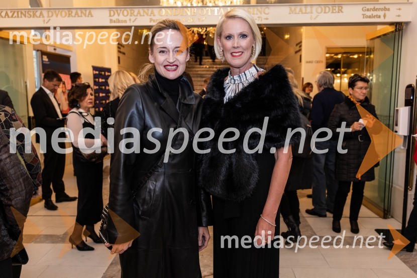  Valentina Turcu, koreografinja in baletna solistka;  Petra Juvančič, izvršna direktorica, Združenje ManagerManagerski večer v SNG Maribor