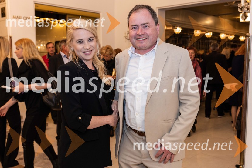  Tajda Lepko, direktorica prodaje, Mega M d.o.o.; mag. Matej Meža, direktor podjetja Mega M, d. o. o.Managerski večer v SNG Maribor