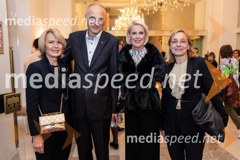  Nevenka Črešnar Pergar, lastnica in direktorica podjetja NP Consulting; dr. Iztok Seljak, predsednik, Združenje Manager;  Petra Juvančič, izvršna direktorica, Združenje Manager; dr. Alja  Brglez, šefinja kabineta bivšega predsednika RSManagerski večer v SNG Maribor