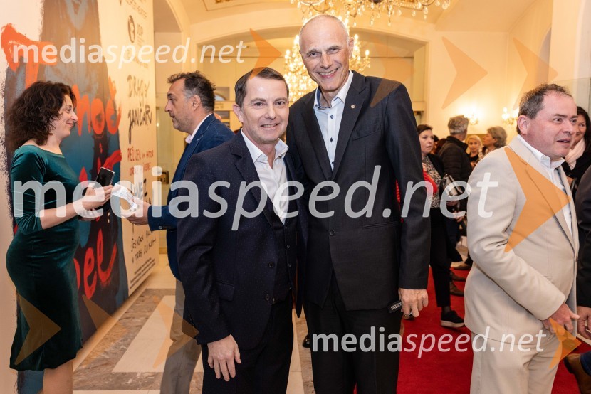  Tomaž Orešič, podpredsednik skupine Resalta; dr. Iztok Seljak, predsednik, Združenje ManagerManagerski večer v SNG Maribor