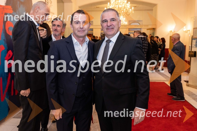  Tomaž Orešič, podpredsednik skupine Resalta;  Marko Lotrič, predsednik, Državni svetManagerski večer v SNG Maribor