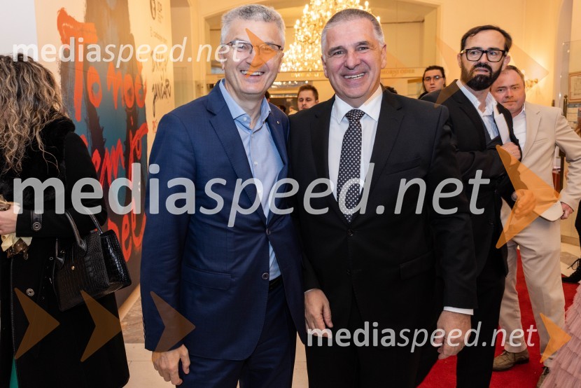  Franci Pliberšek, lastnik in generalni direktor podjetja MIK d.o.o.;  Marko Lotrič, predsednik, Državni svetManagerski večer v SNG Maribor