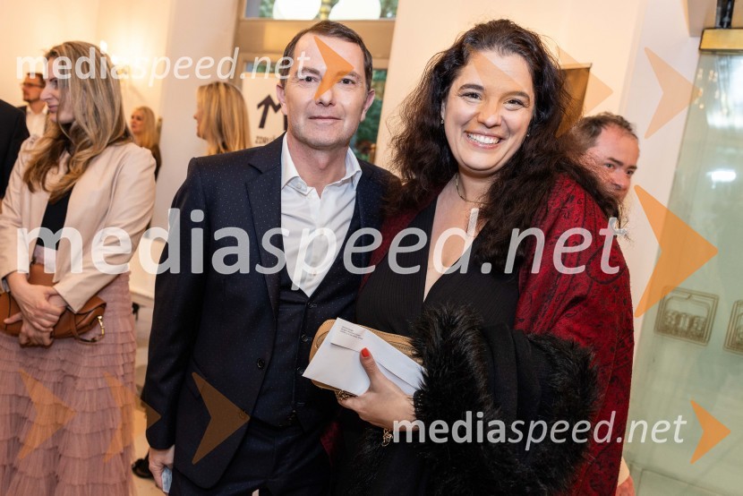  Tomaž Orešič, podpredsednik skupine Resalta;  Maja MaleševičManagerski večer v SNG Maribor