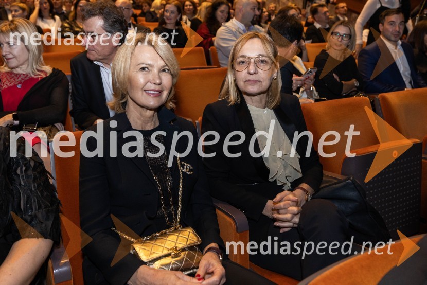  Nevenka Črešnar Pergar, lastnica in direktorica podjetja NP Consulting; dr. Alja  Brglez, šefinja kabineta bivšega predsednika RSManagerski večer v SNG Maribor