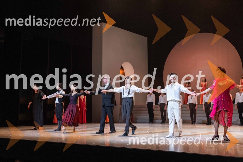  Dada Kladenik, pevka;  Matteo Magalotti, baletni plesalec;  Catarina de Meneses, baletna solistka;  Simon Robinson, dirigent;  Sergiu Moga, baletni solist;  Ionut Dinita, baletni plesalec;  Marina Krasnova, baletna solistkaManagerski večer v SNG Maribor