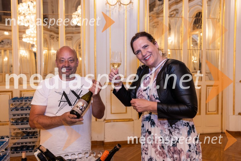  Boštjan Protner, vinar, Hiša Joannes Protner;  Sonja Vidonja, Združenje managerManagerski večer v SNG Maribor