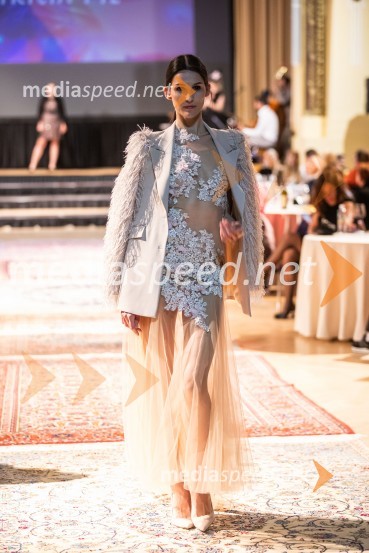  Prisha Alfirev Justinek, manekenkaModna revija oblikovalcev zadruge Zoofa, Kdo kroji prihodnost