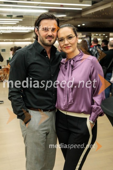  Marko Jovović;  Alenka Košir, športnica, manekenka, blogerkaRaiven s koncertom v Cankarjevem domu obeležila 10 let delovanja