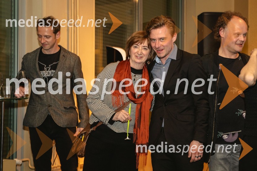  Maja Cerar, lektorica;  Jure Rajšp, igralecPremiera drame Teci, Maša, teci v MGL