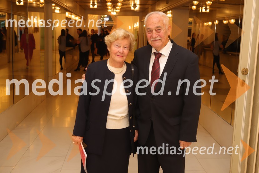  Alojzija Čas Moge;  Rudolf Moge, nekdanji politikAmadeus, premiera drame v SNG Maribor