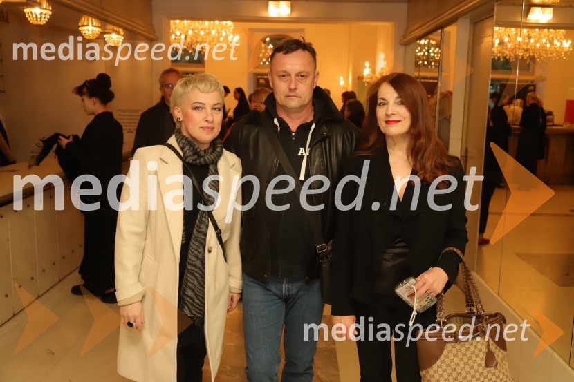  Suzana Rengeo, modna oblikovalka in kostumografinja;  Peter Srpčič, direktor, Mestno gledališče Ptuj;  Aleksandra Saša Broz, režiserka, vnukinja Josipa Broz TitaAmadeus, premiera drame v SNG Maribor