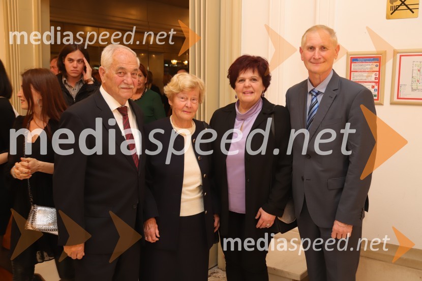  Rudolf Moge, nekdanji politik;  Alojzija Čas MogeAmadeus, premiera drame v SNG Maribor