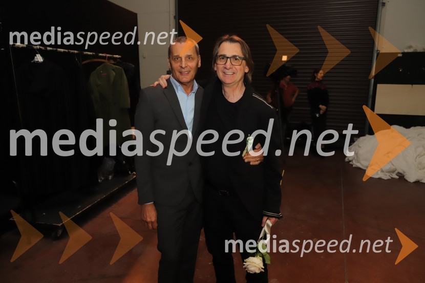  Danilo Rošker, direktor SNG Maribor;  Aleksandar  Popovski, režiser, umetniški direktor Drame SNG MariborAmadeus, premiera drame v SNG Maribor