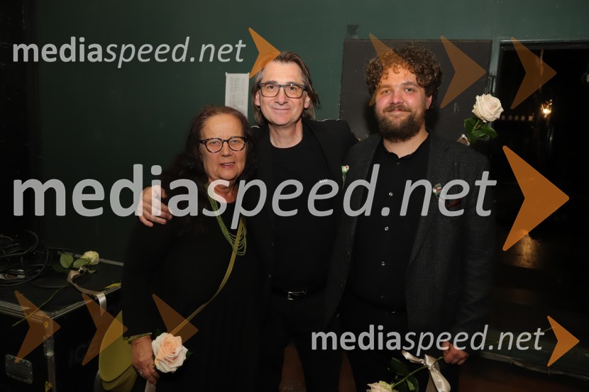  Metka Damjan, lektorica;  Aleksandar  Popovski, režiser, umetniški direktor Drame SNG Maribor;  Luka Marcen, režiserAmadeus, premiera drame v SNG Maribor