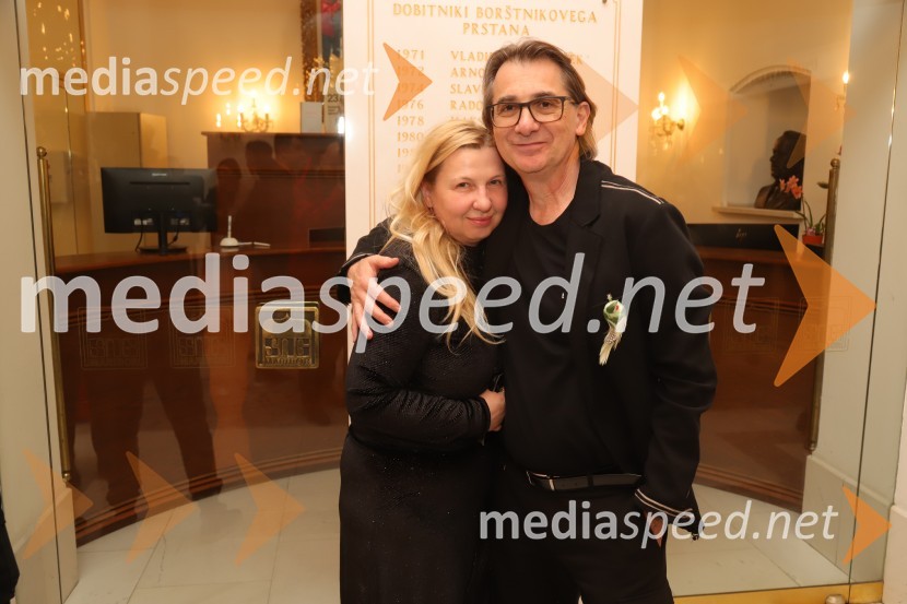  Natalija Popovski;  Aleksandar  Popovski, režiser, umetniški direktor Drame SNG MariborAmadeus, premiera drame v SNG Maribor