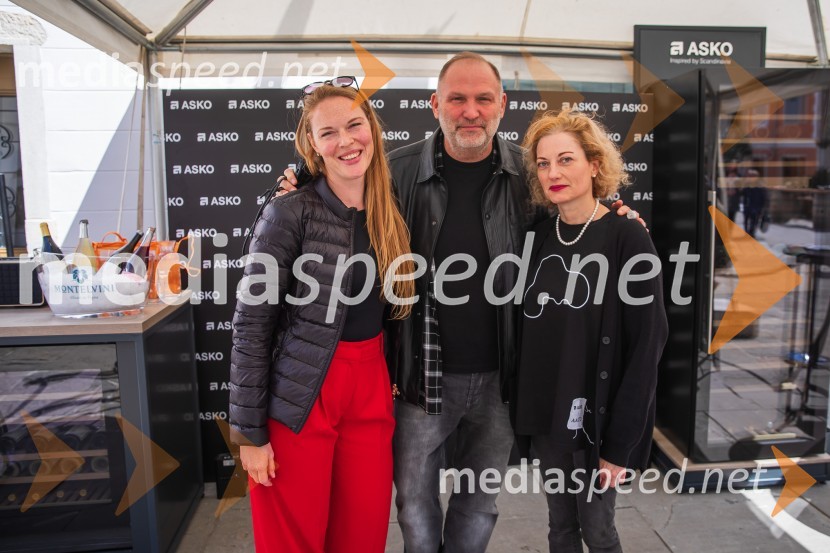  Sara Metljak, marketing, Big Partner d.o.o.;  Dime Rangelov;  Hermina Kovačič, strokovnjakinja za komuniciranjeOrange Wine Festival Izola 2024
