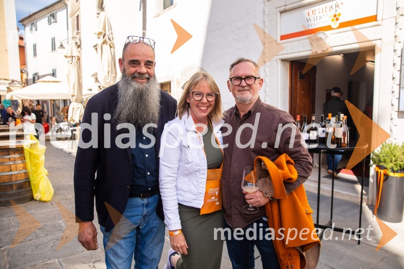  Jean-Michel Morel, Vinska klet Kabaj;  ... ;  Janez Bratovž,  kuharski mojster, JB RestavracijaOrange Wine Festival Izola 2024