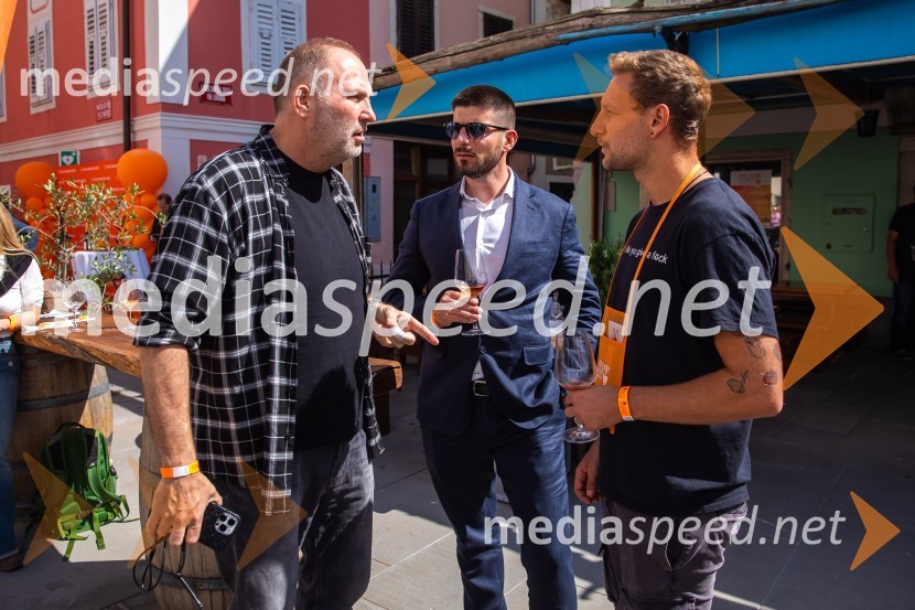  Dime Rangelov;  Matej Zaro, Zaro wines;  ... Orange Wine Festival Izola 2024