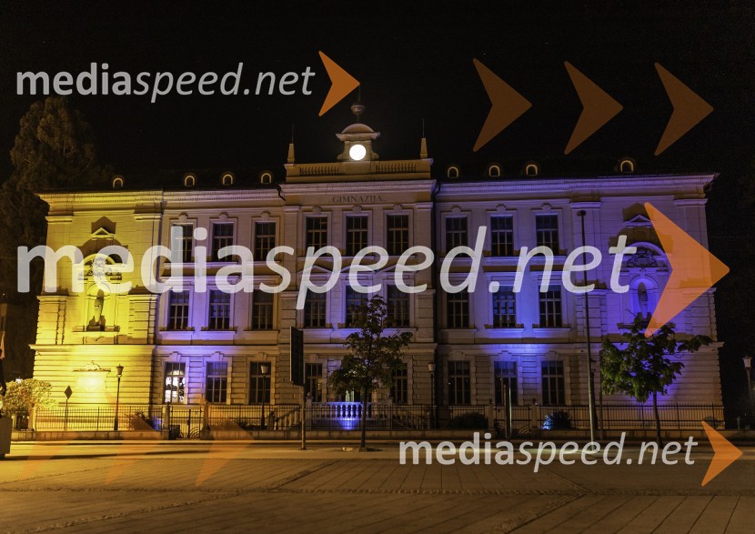 Gimnazija Kranj v barvah Evropske unije