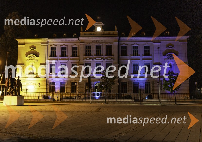 Gimnazija Kranj v barvah Evropske unije