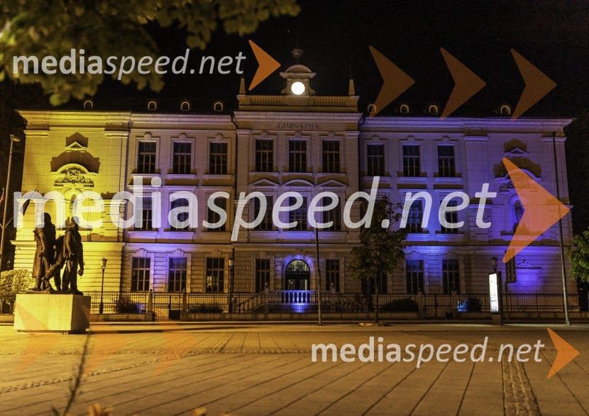 Gimnazija Kranj v barvah Evropske unije