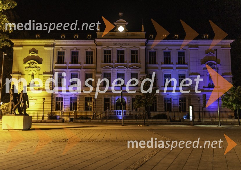 Gimnazija Kranj v barvah Evropske unije