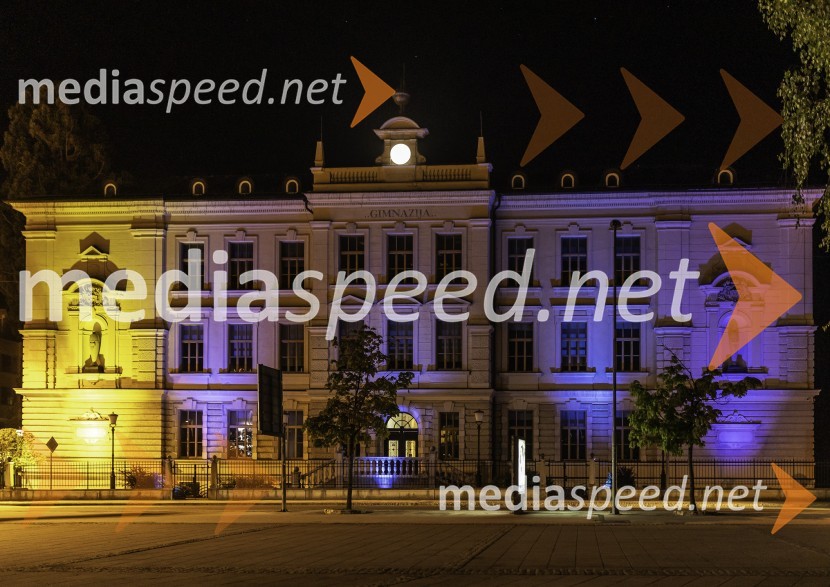 Gimnazija Kranj v barvah Evropske unije