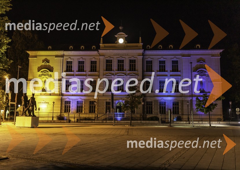 Gimnazija Kranj v barvah Evropske unije