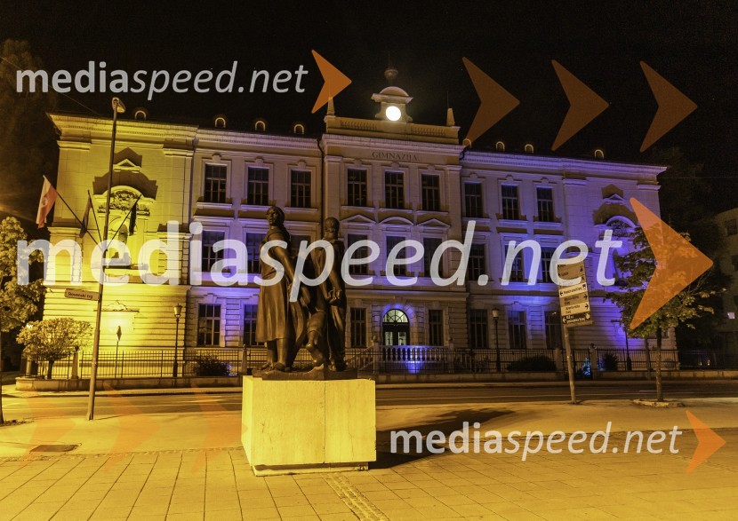 Gimnazija Kranj v barvah Evropske unije