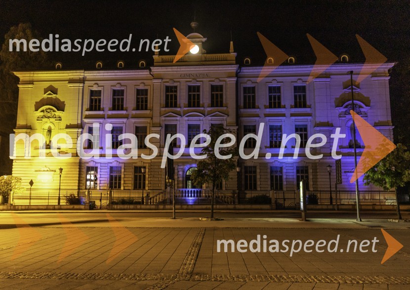 Gimnazija Kranj v barvah Evropske unije