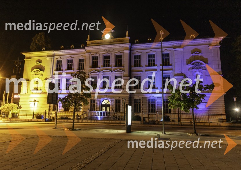 Gimnazija Kranj v barvah Evropske unije