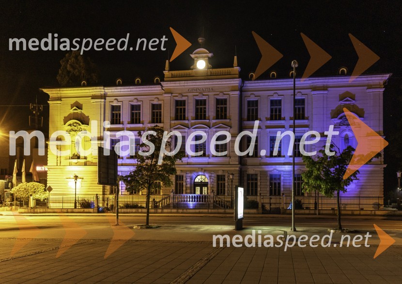 Gimnazija Kranj v barvah Evropske unije