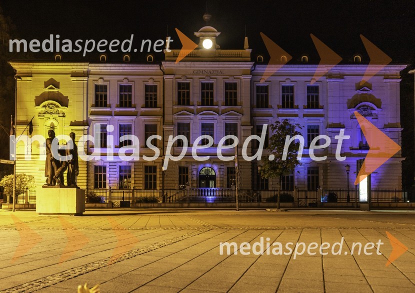 Gimnazija Kranj v barvah Evropske unije