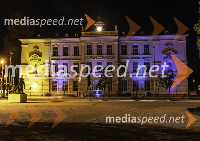 Gimnazija Kranj v barvah Evropske unije