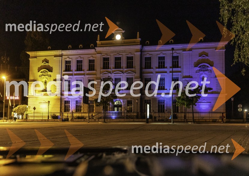 Gimnazija Kranj v barvah Evropske unije