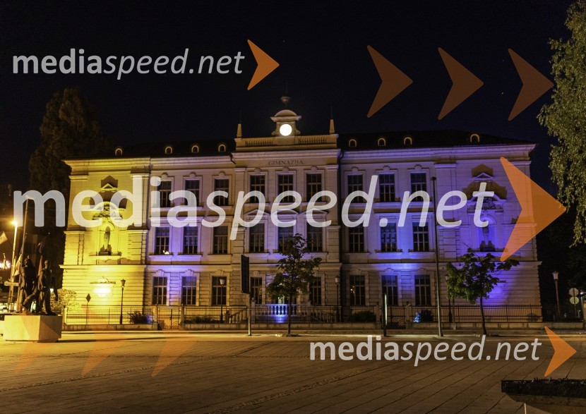 Gimnazija Kranj v barvah Evropske unije