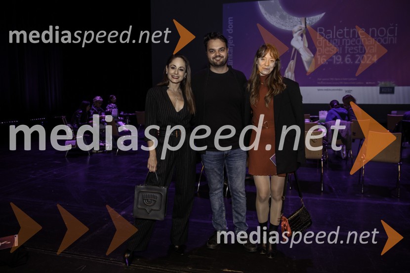  Ana Klašnja, balerina;  Simon Stanojevič, SNG Opera in balet Ljubljana;  ... Novinarska konferenca ob 2. mednarodnem festivalu Baletne noči