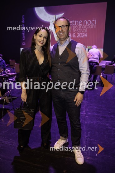  Ana Klašnja, balerina;  Klemen Valter, poslovni vodja programa, SNG Opera in Balet LjubljanaNovinarska konferenca ob 2. mednarodnem festivalu Baletne noči