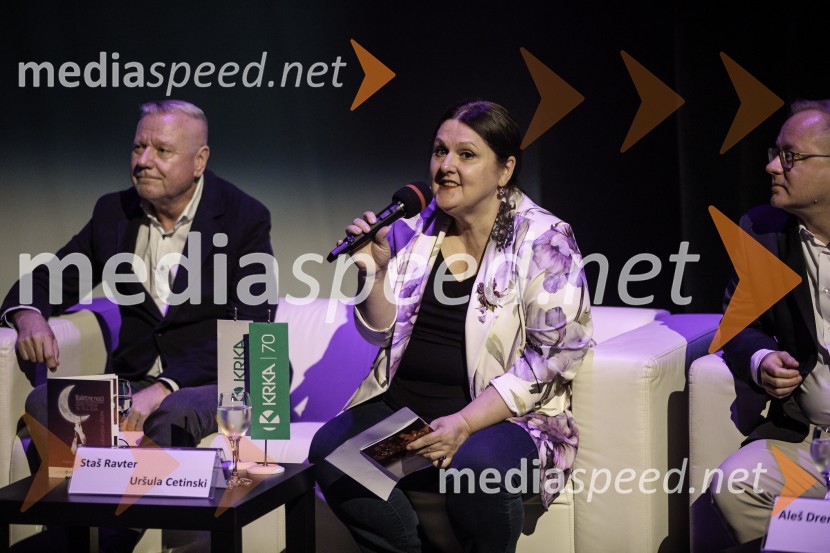  Staš Ravter, direktor SNG Opera in balet Ljubljana;  Uršula Cetinski, generalna direktorica, Cankarjev domNovinarska konferenca ob 2. mednarodnem festivalu Baletne noči