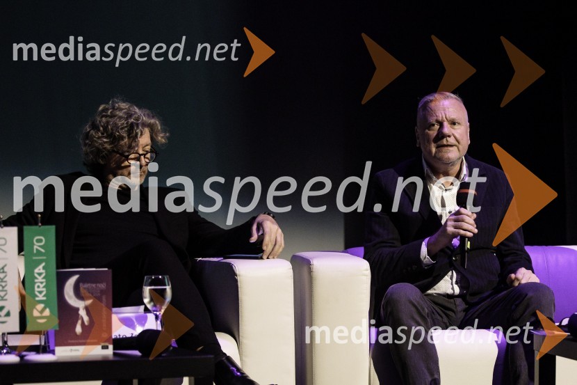  Renato Zanella, umetniški direktor ljubljanskega baleta;  Staš Ravter, direktor SNG Opera in balet LjubljanaNovinarska konferenca ob 2. mednarodnem festivalu Baletne noči