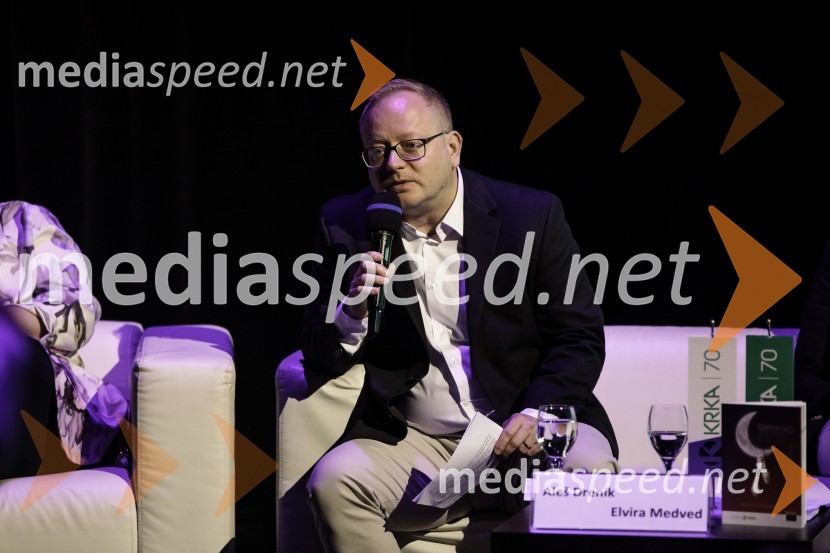 mag. Aleš Drenik, vodja programa resne glasbe, opere in balet, Cankarjev domNovinarska konferenca ob 2. mednarodnem festivalu Baletne noči