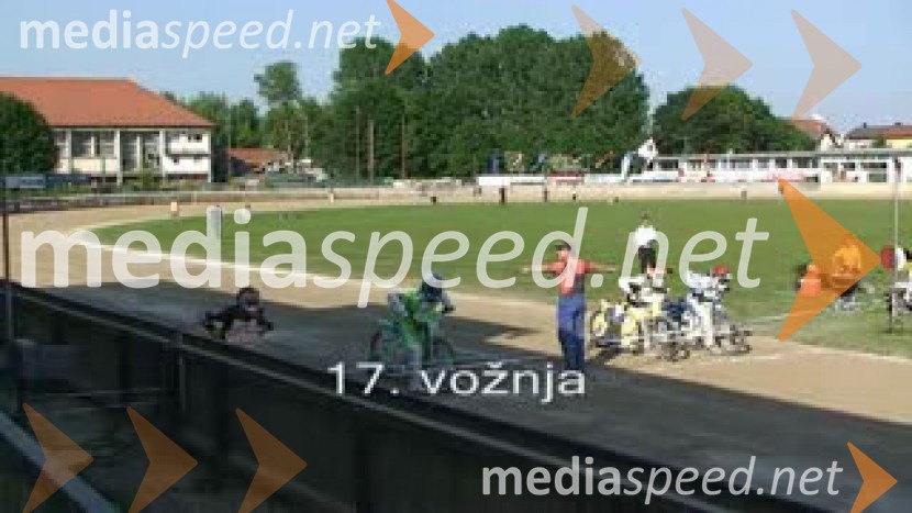 17. vožnja: Matej Žagar, Mattia Carpanese, Maks Gregorič, Mattia TadielloSPEEDWAY, EP parov, polfinale