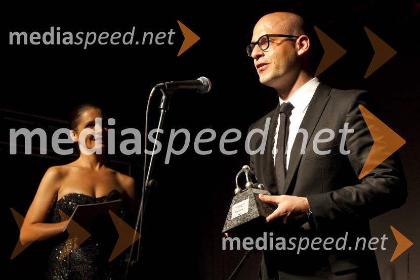 Miha Ažman, generalni direktor BMW SlovenijaPoslovni avto leta 2009, podelitev priznanj