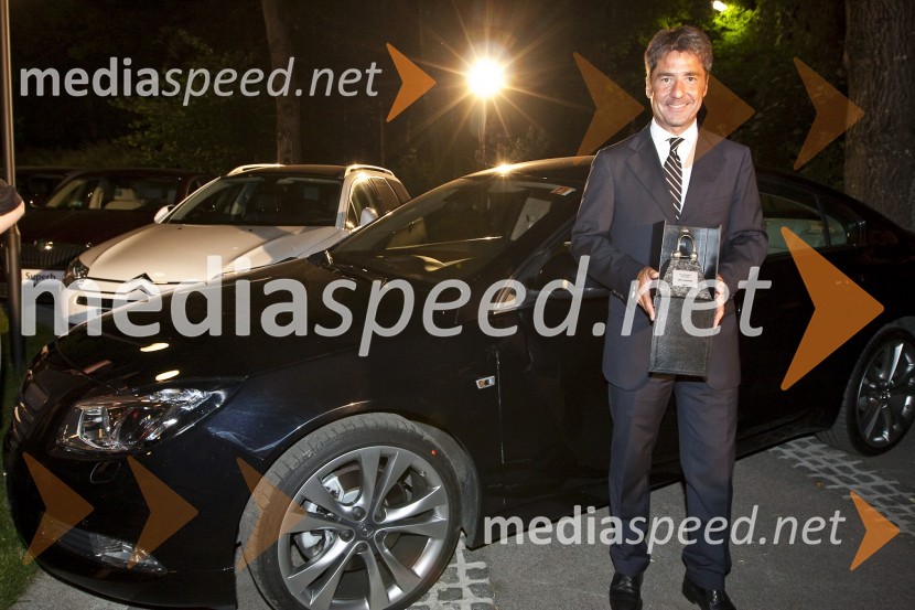 Neville Woodcock, izvršni direktor General Motors za Opel in Chevrolet v SlovenijiPoslovni avto leta 2009, podelitev priznanj