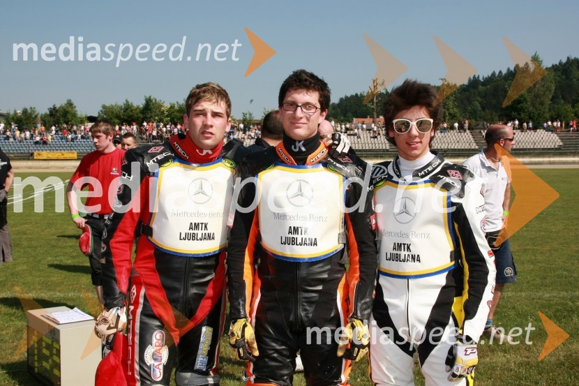 Guglielmo Franchetti, Mattia Carpanese in Mattia Tadiello, ItalijaSPEEDWAY, EP parov, polfinale