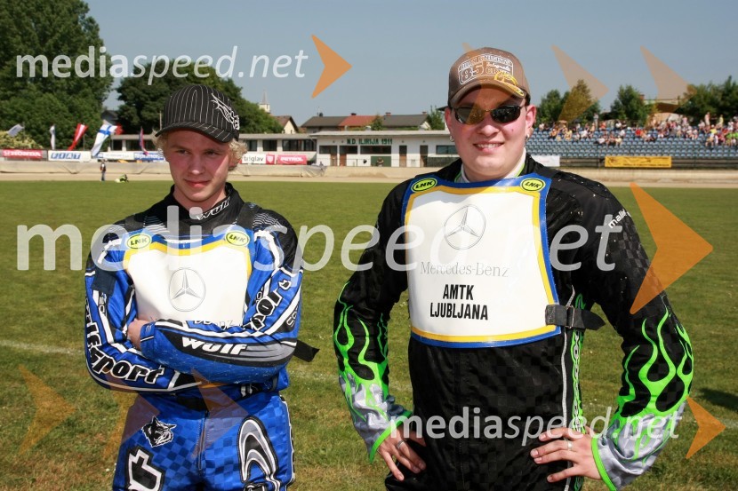 Joni Keskinen in Jari Mäkinen, FinskaSPEEDWAY, EP parov, polfinale