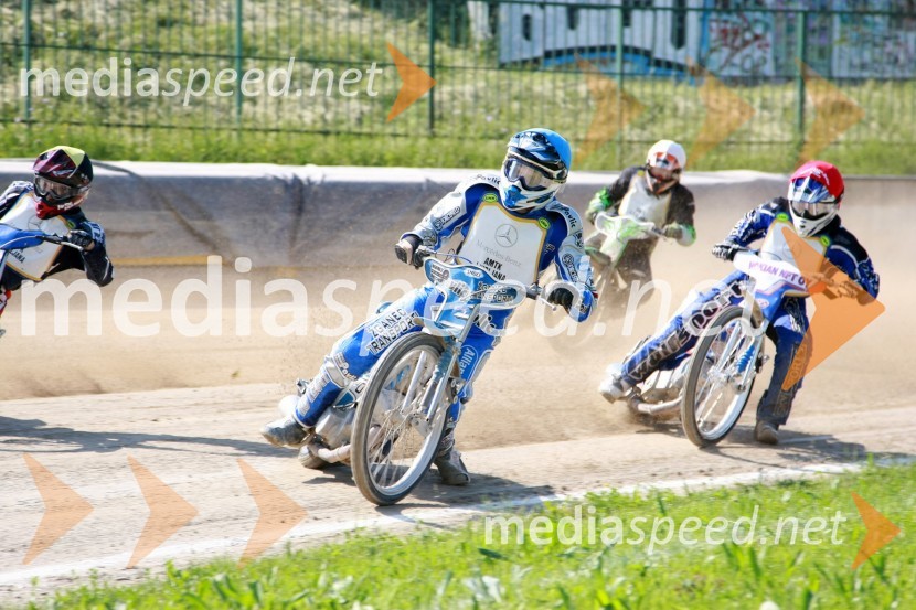 Marko Vlah, Hrvaška, Renato Cvetko, Hrvaška, Joni Keskinen, Finska in Jari Mäkinen, FinskaSPEEDWAY, EP parov, polfinale