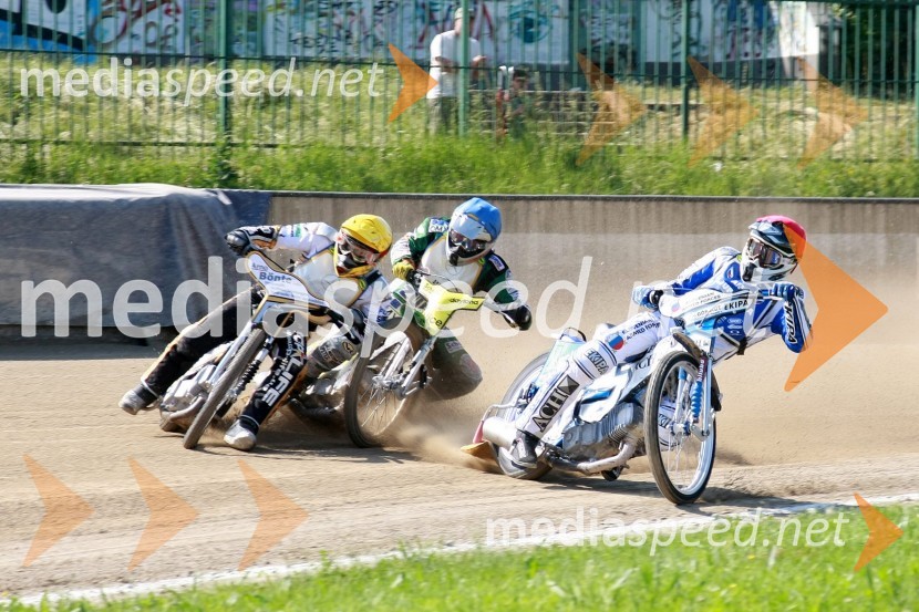Tommy Stange, Nemčija, Martin Smolinski, Nemčija in Matej Žagar, SlovenijaSPEEDWAY, EP parov, polfinale