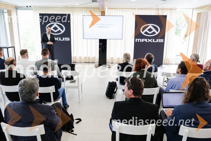  Tilen Hojč, vodja prodaje in marketinga, MG Motor SlovenijaPredstavitev nove blagovne znamke Maxus